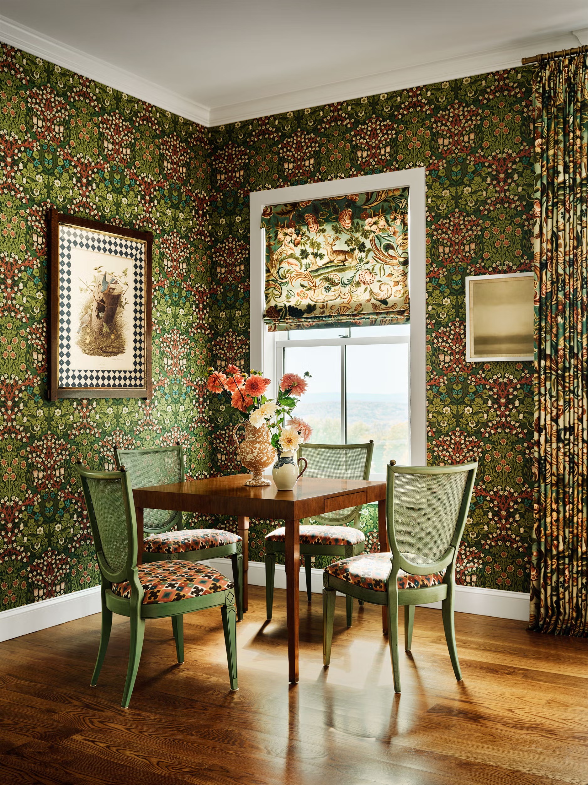 Wallpaper & Curtain Fixing